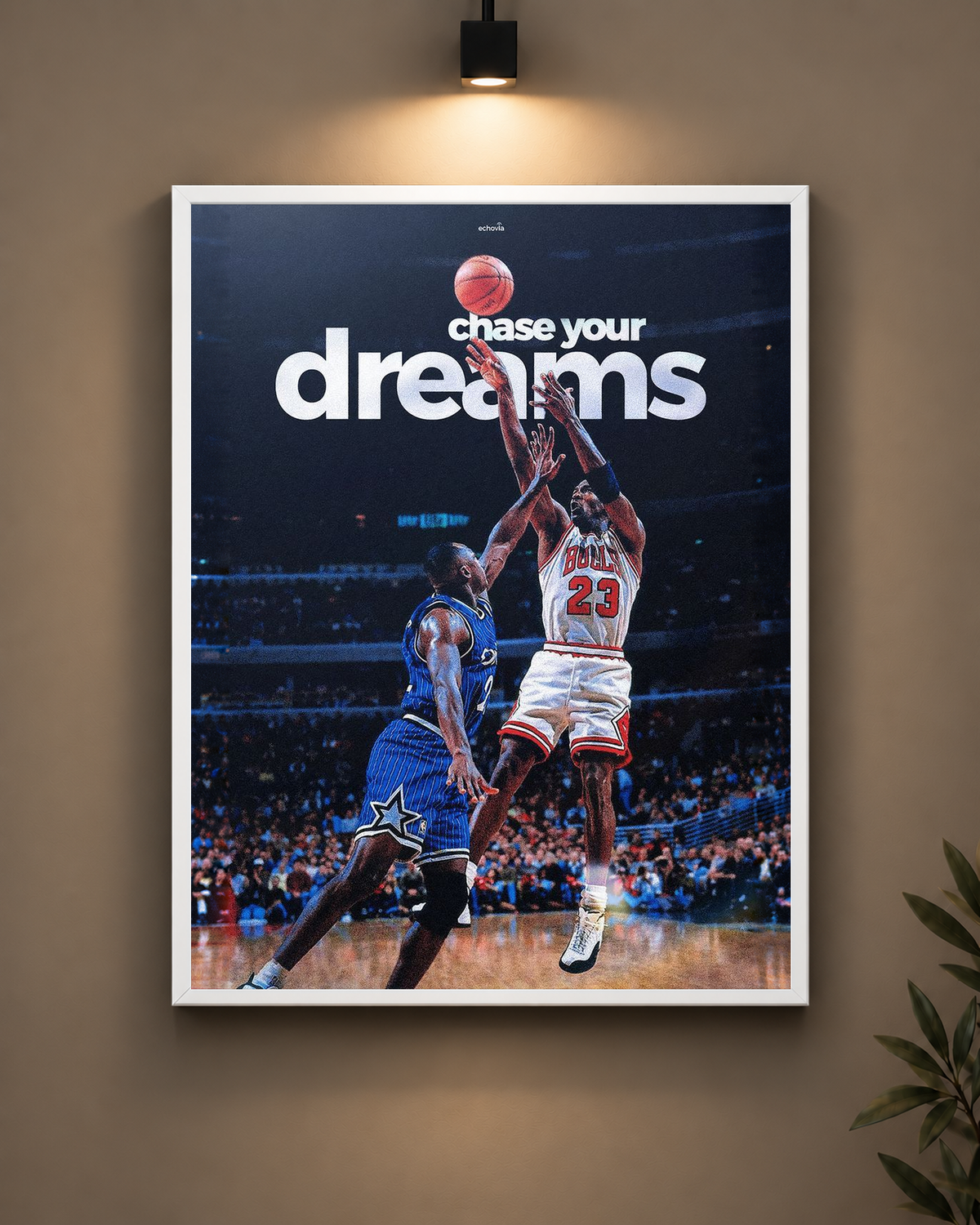 Jordan Chase Your Dreams Frame in white frame - PrintIt