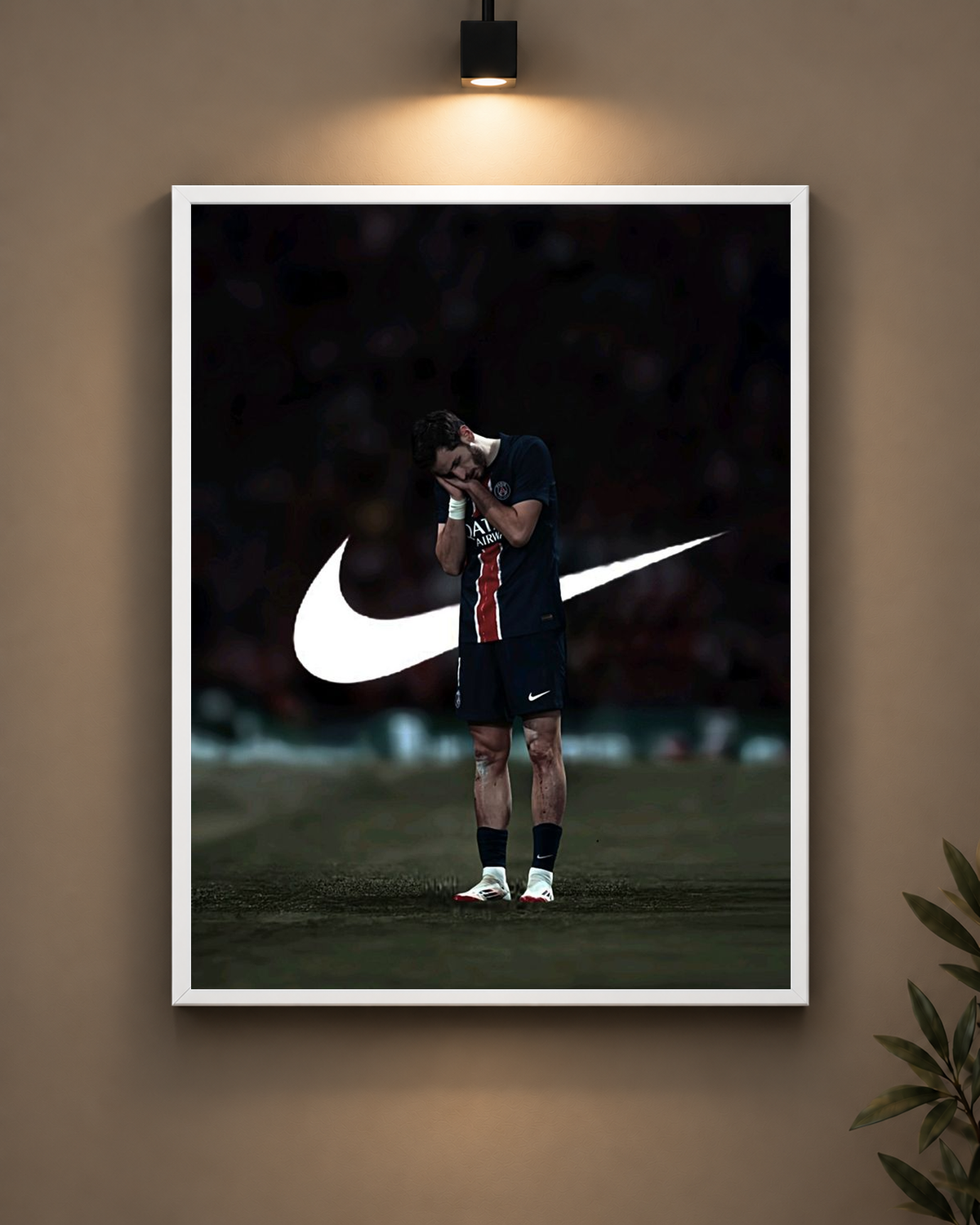 PSG Sleep Celebration Frame in white frame - PrintIt