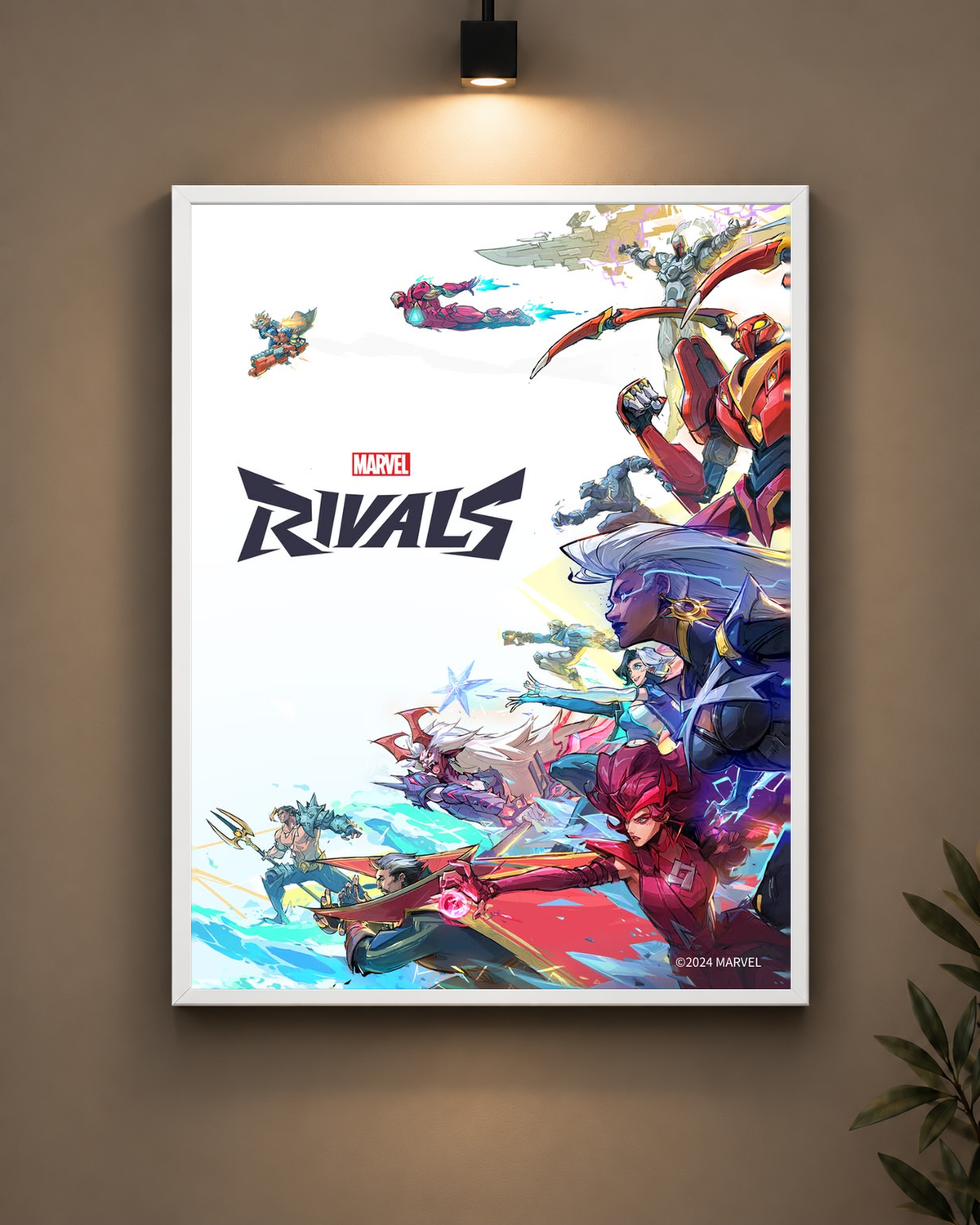 Marvel Rivals Frame in black frame - PrintIt