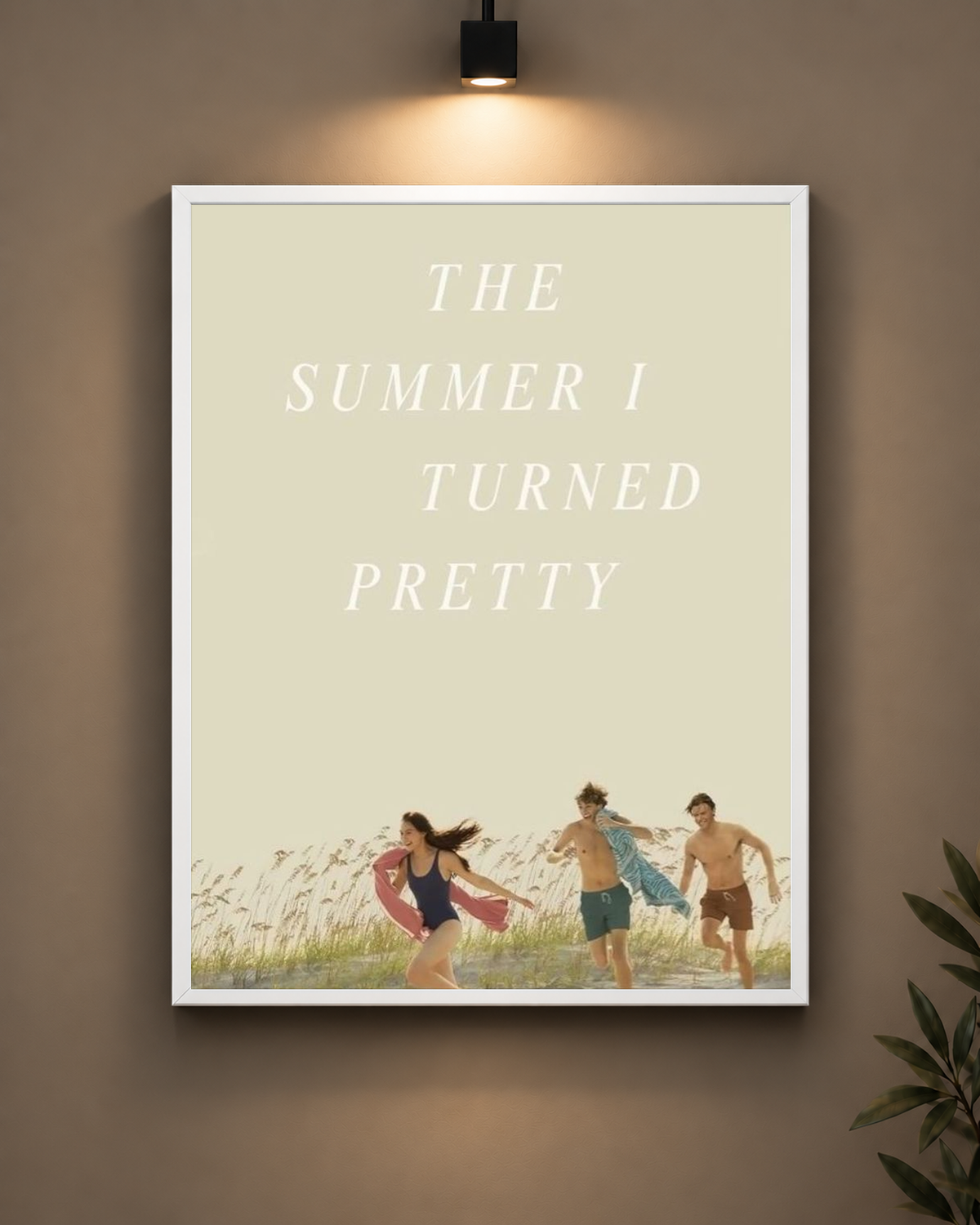 The Summer I Turned Pretty Frame in black frame - PrintIt