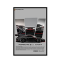 Porsche 911 Black Frame