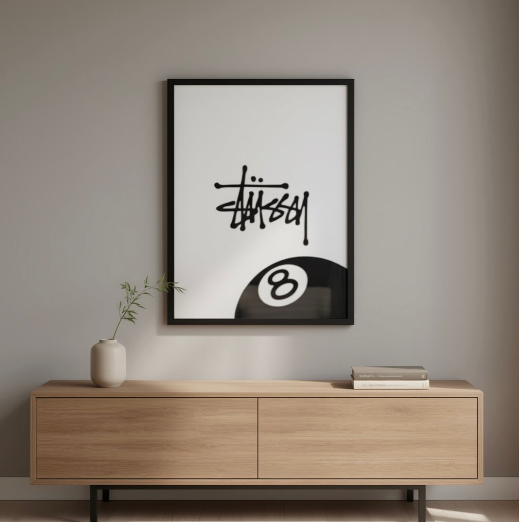 Stussy 8 Ball Frame