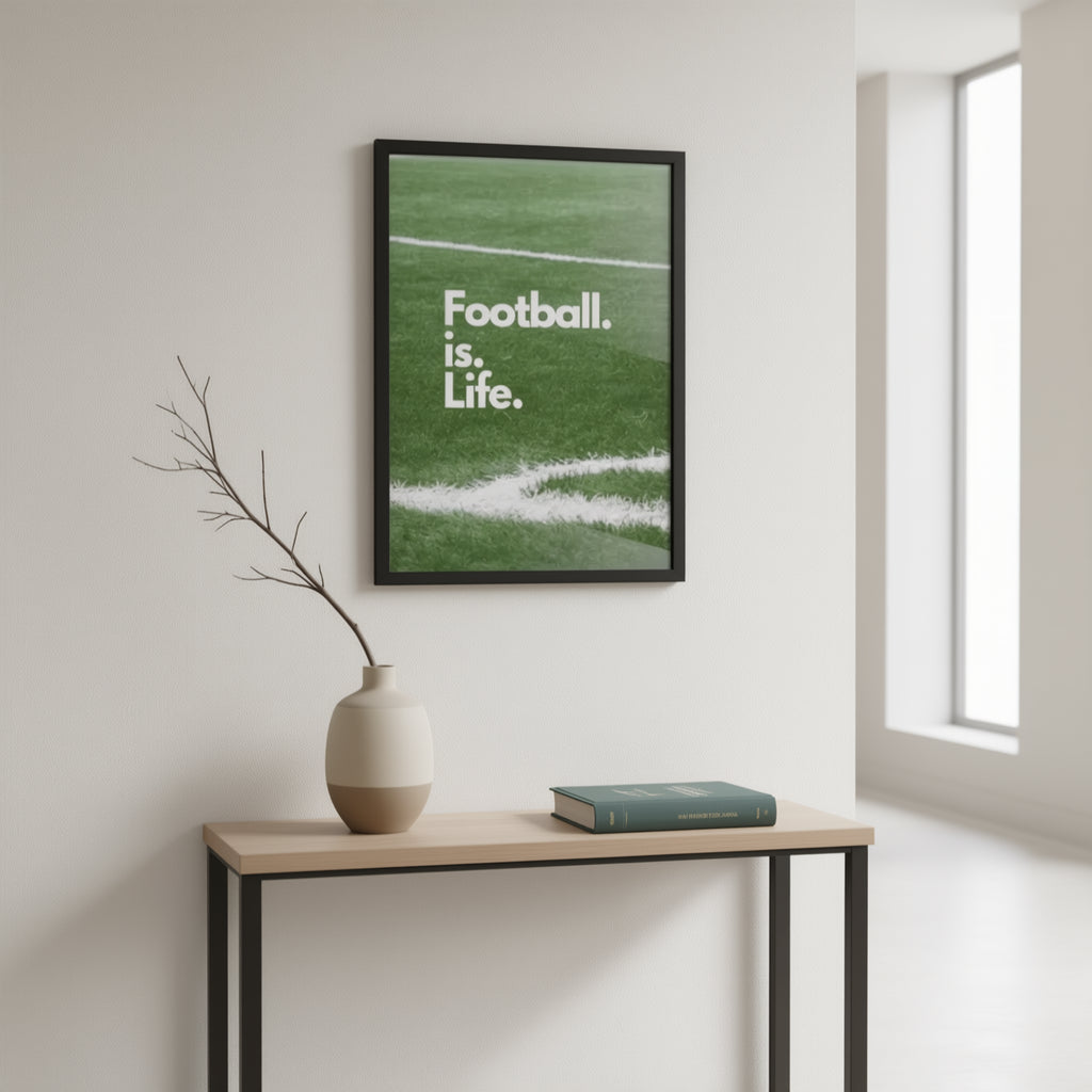 Football Is Life Frame