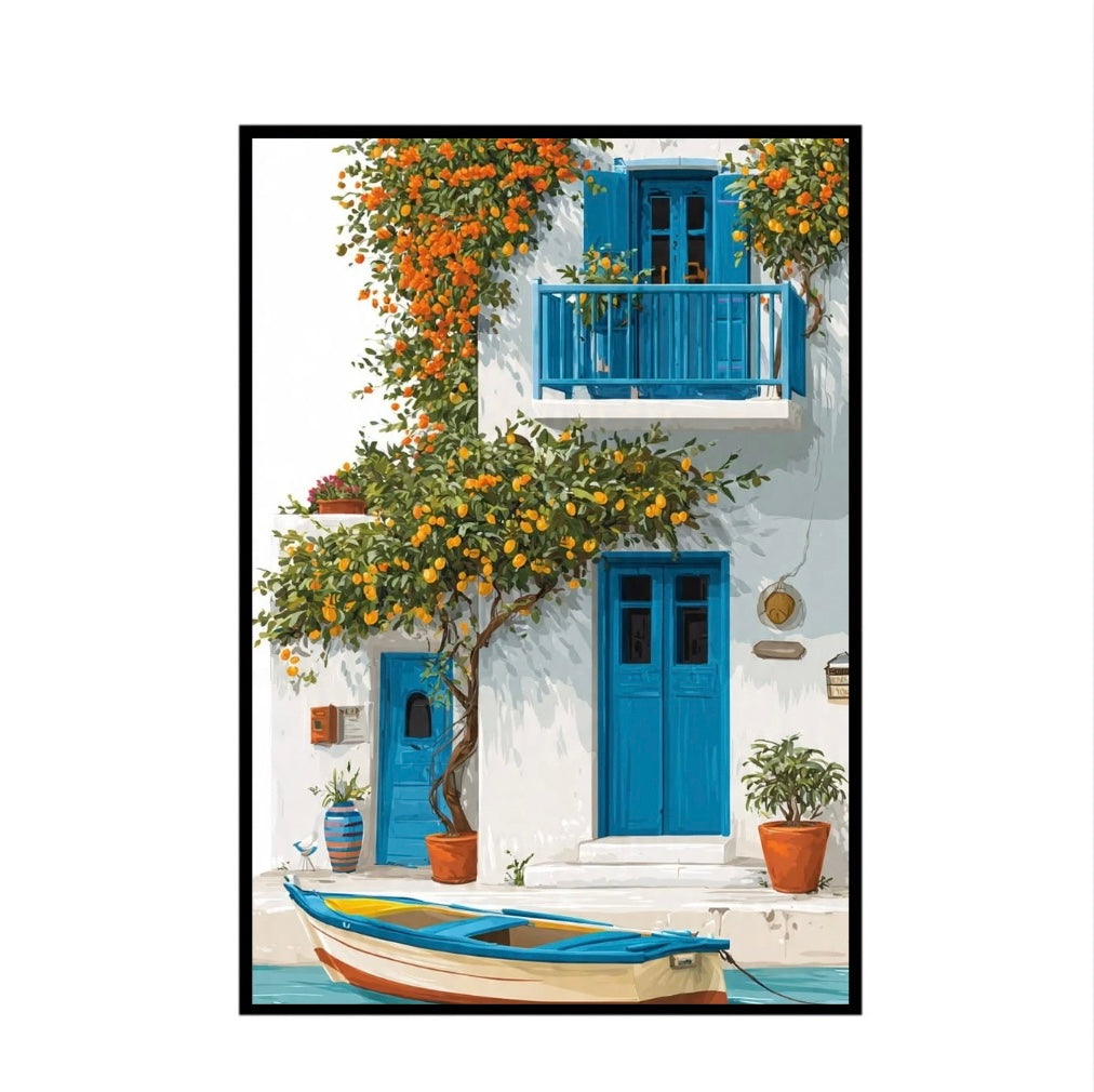 Greek Boat House Frame