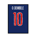 Dembele Jersey Frame