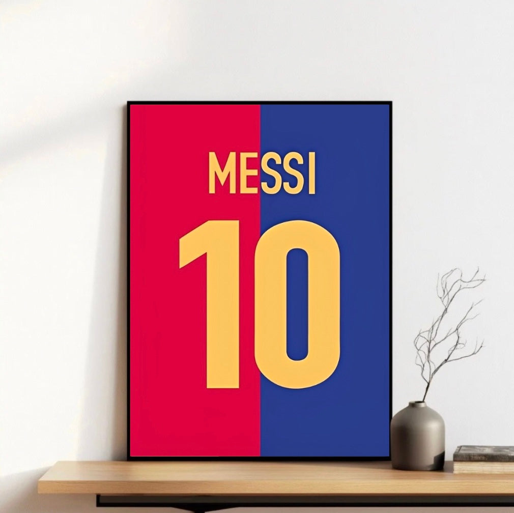 Messi Jersey Frame