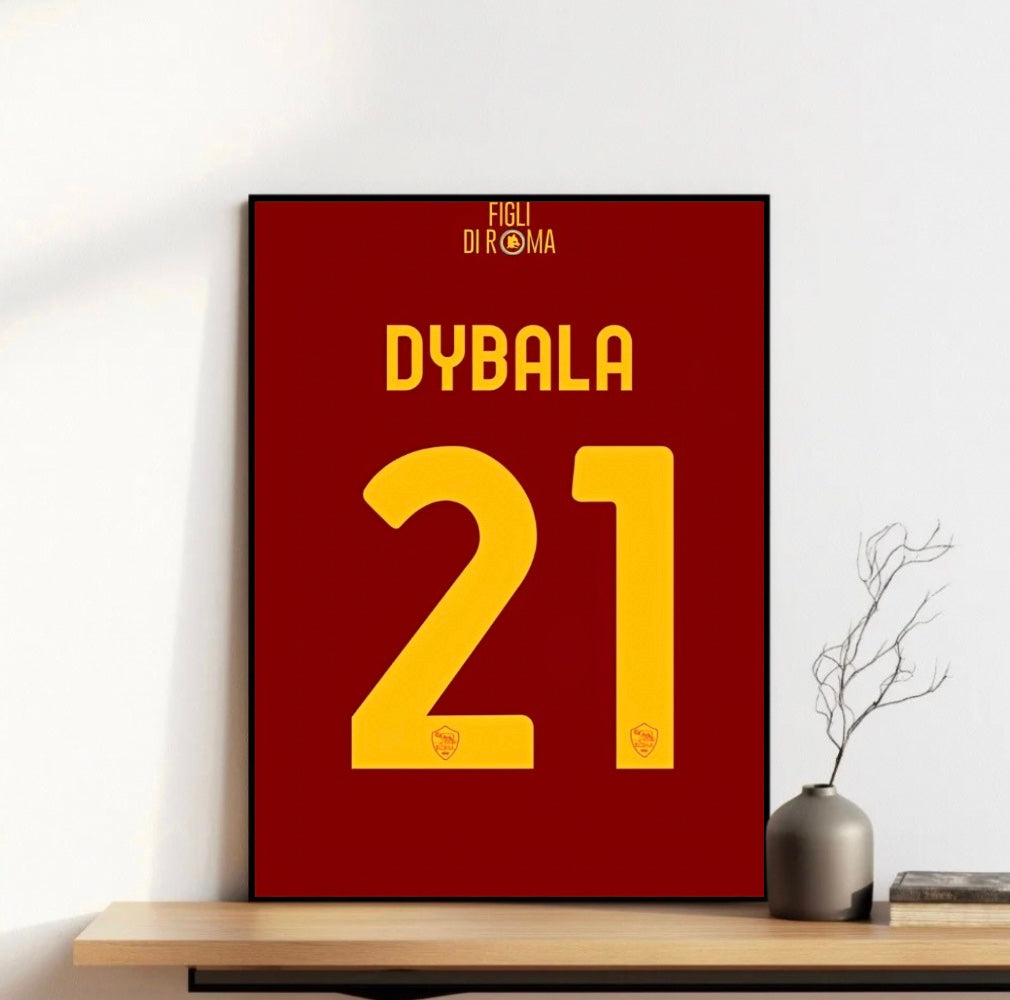 Dybala Jersey Frame