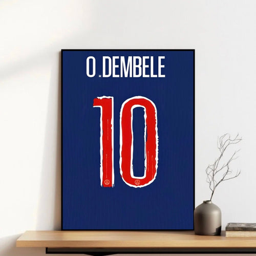 Dembele Jersey Frame