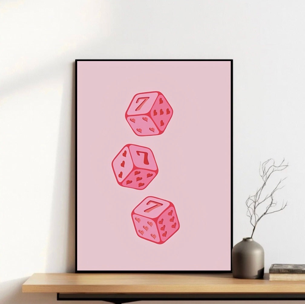 7 Dice Frame