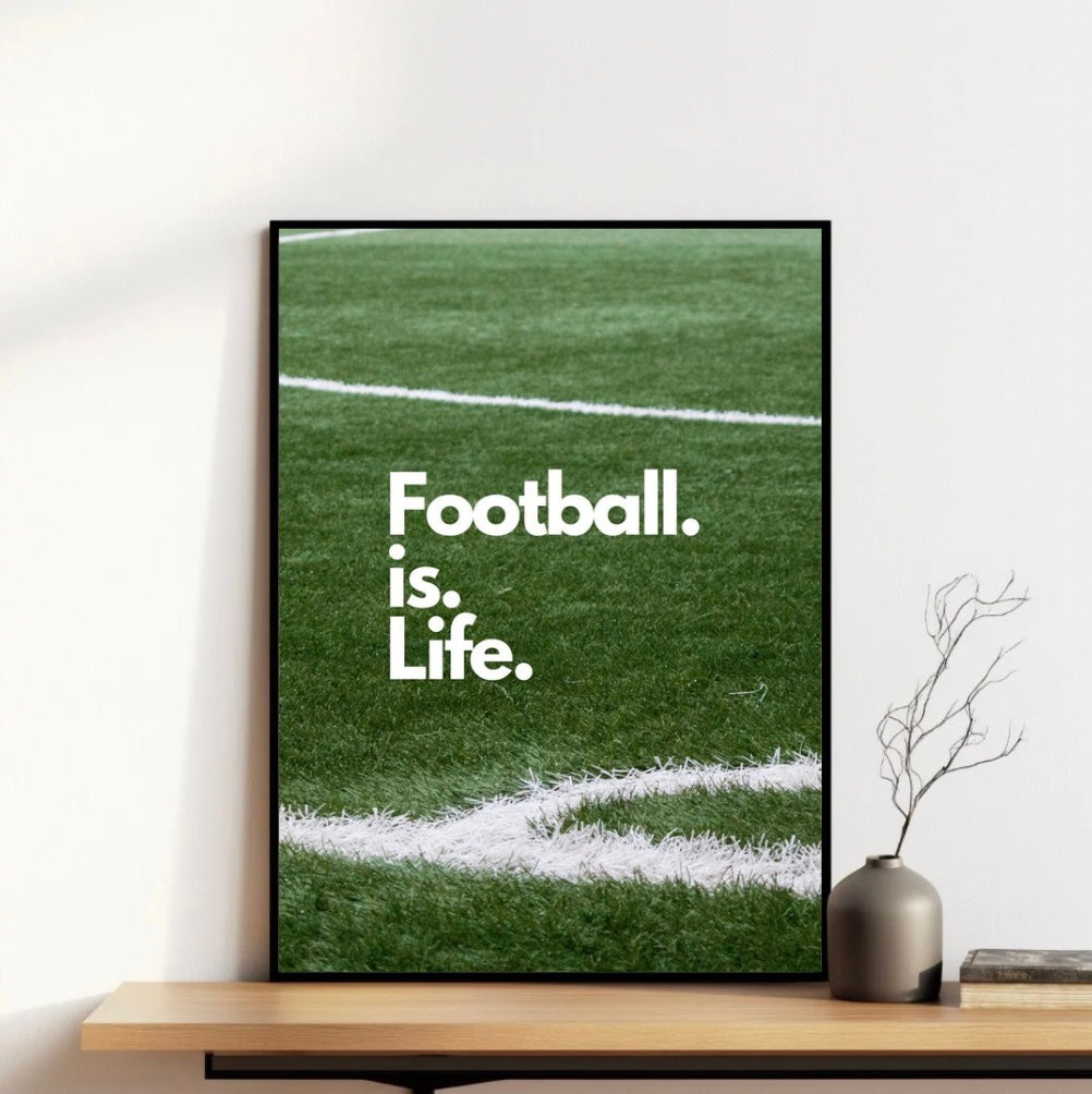 Football Is Life Frame