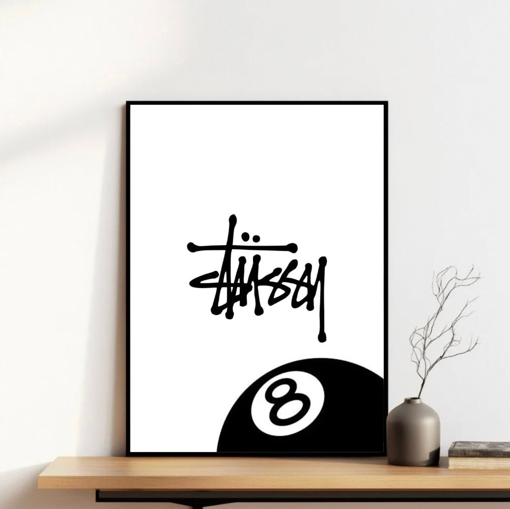 Stussy 8 Ball Frame