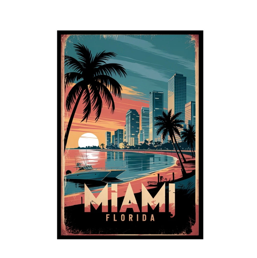 Miami Florida Frame