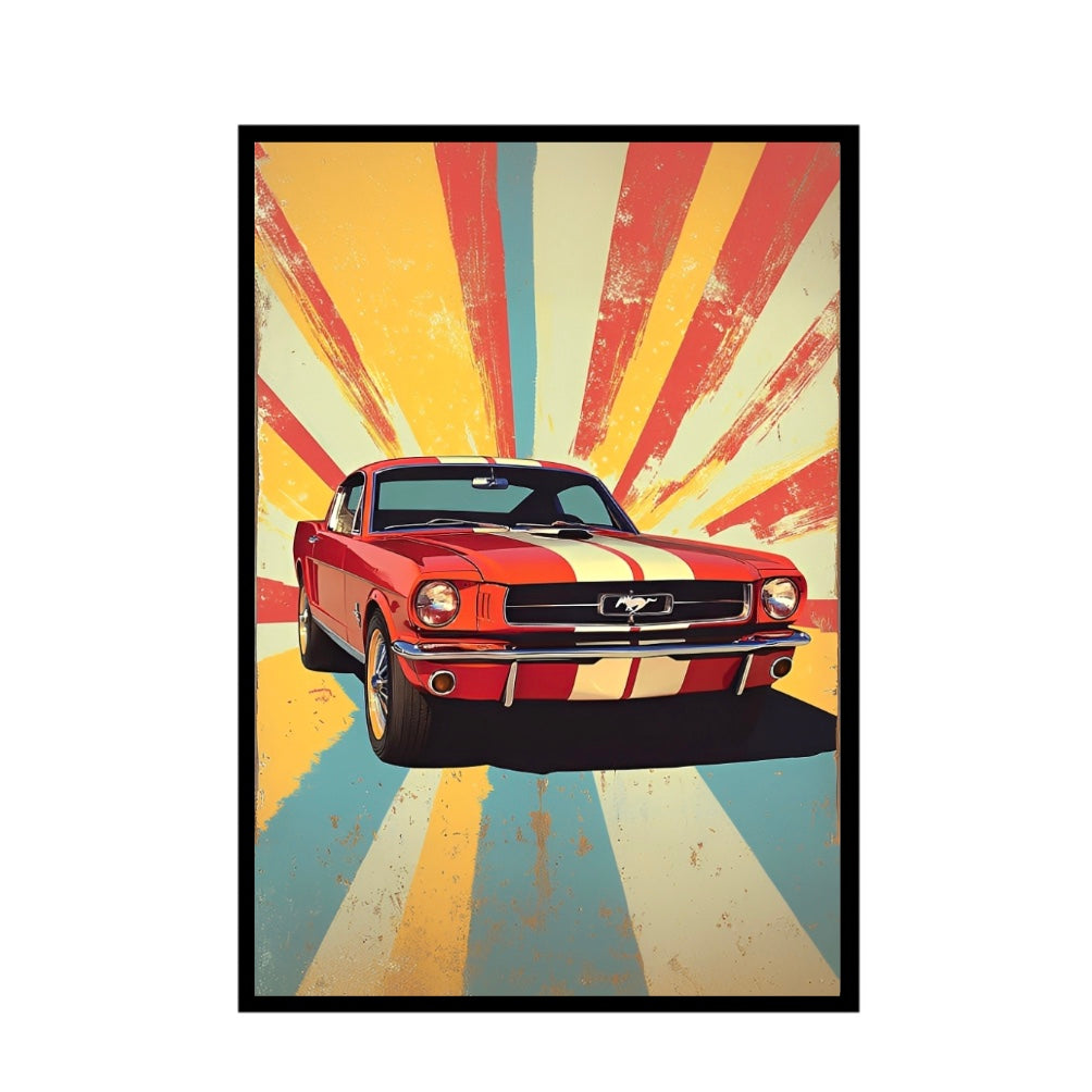 Vintage Car Frame
