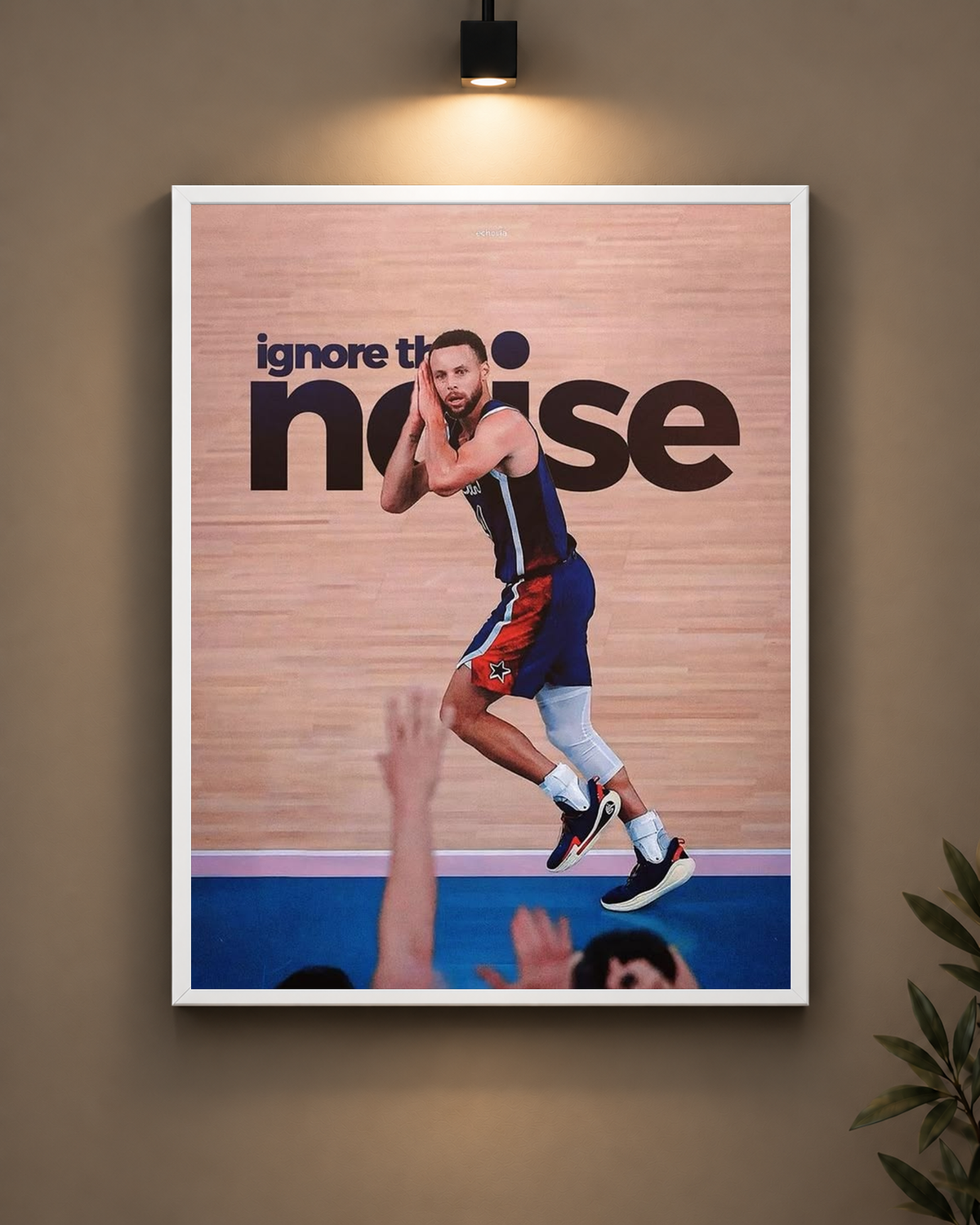 Ignore The Noise Frame in white frame - PrintIt
