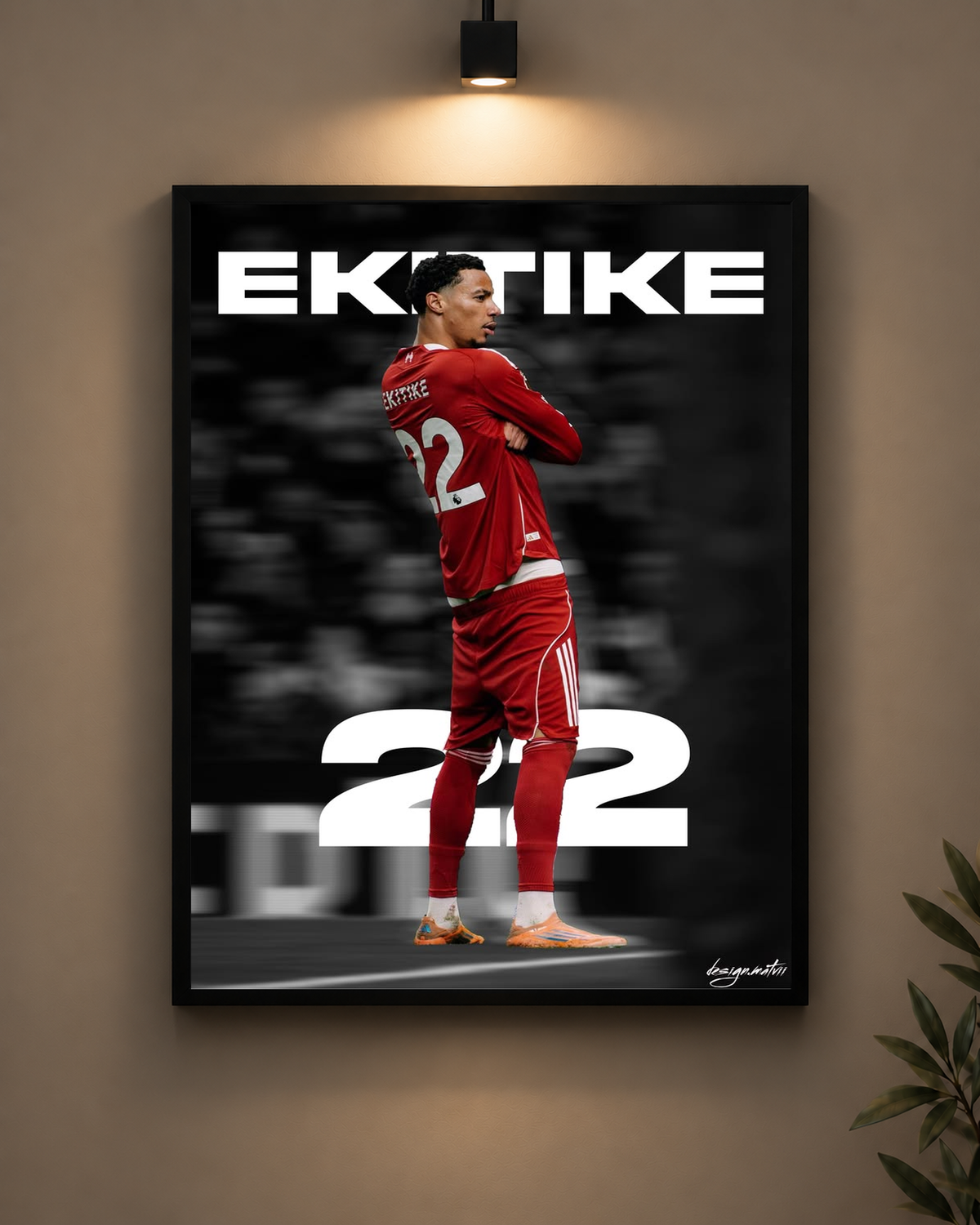 Ekitike 22 Frame in black frame - PrintIt