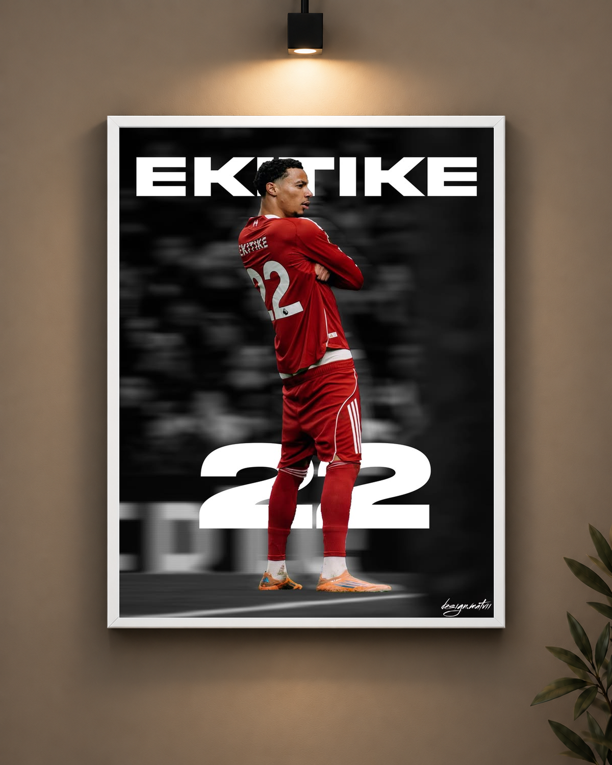 Ekitike 22 Frame in white frame - PrintIt