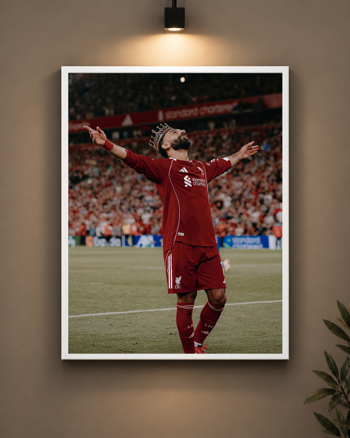 King Salah Frame in white frame - PrintIt