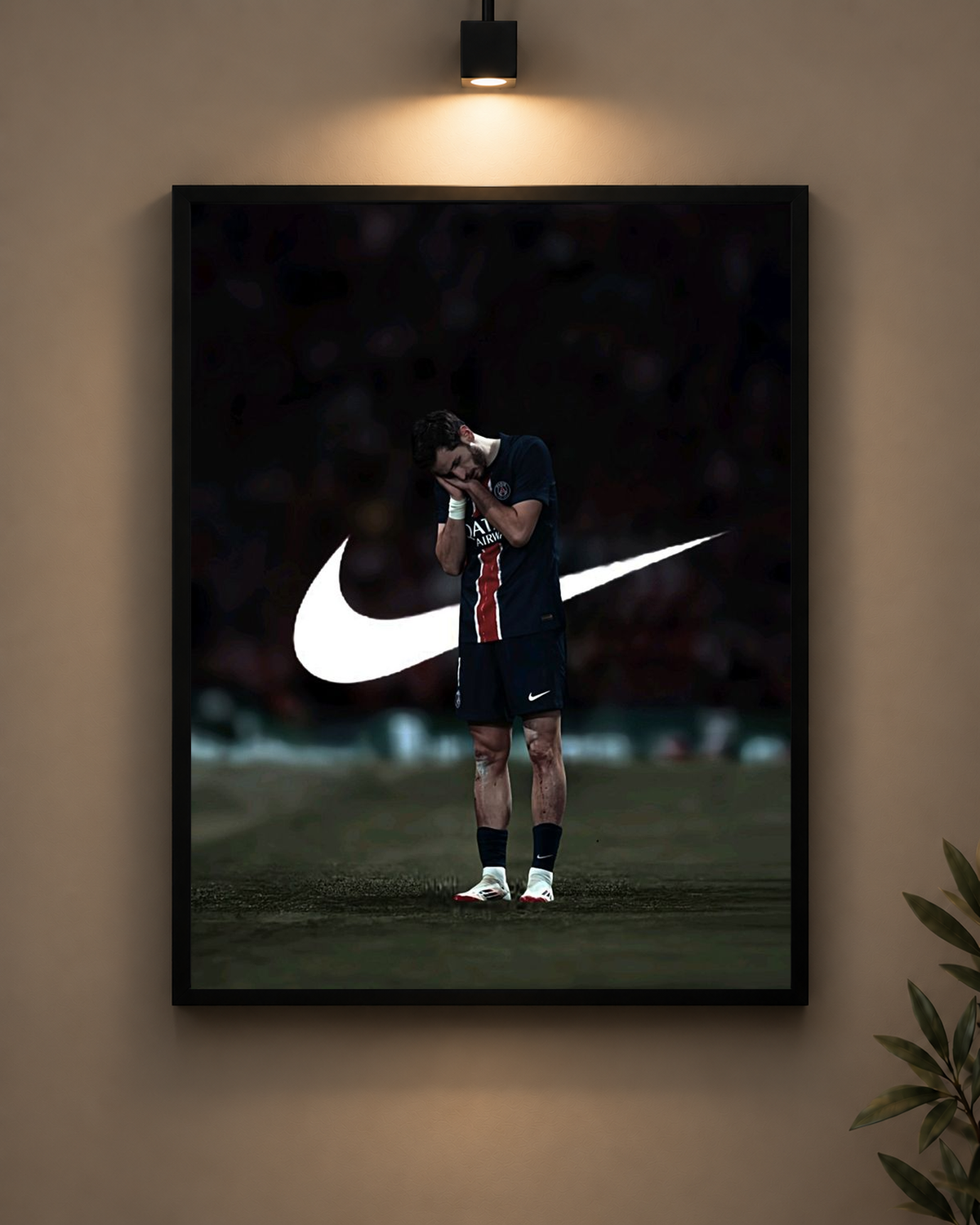 PSG Sleep Celebration Frame in black frame - PrintIt