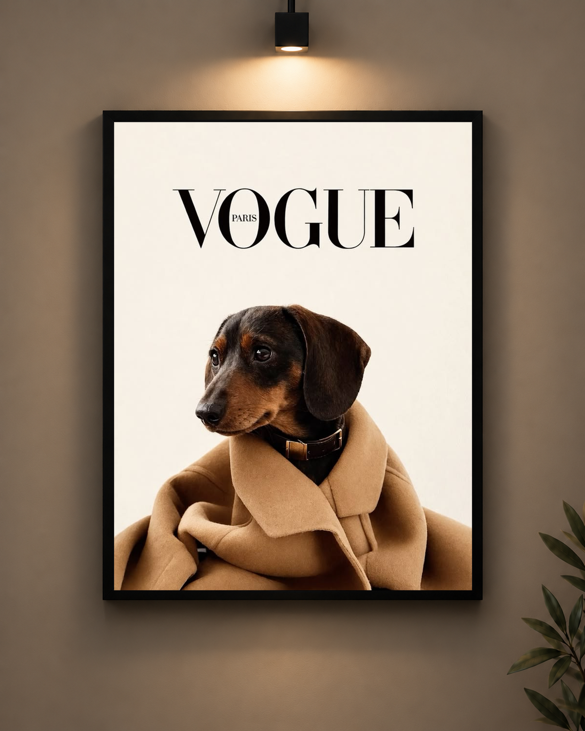 My Boy Milo Frame in black frame - PrintIt
