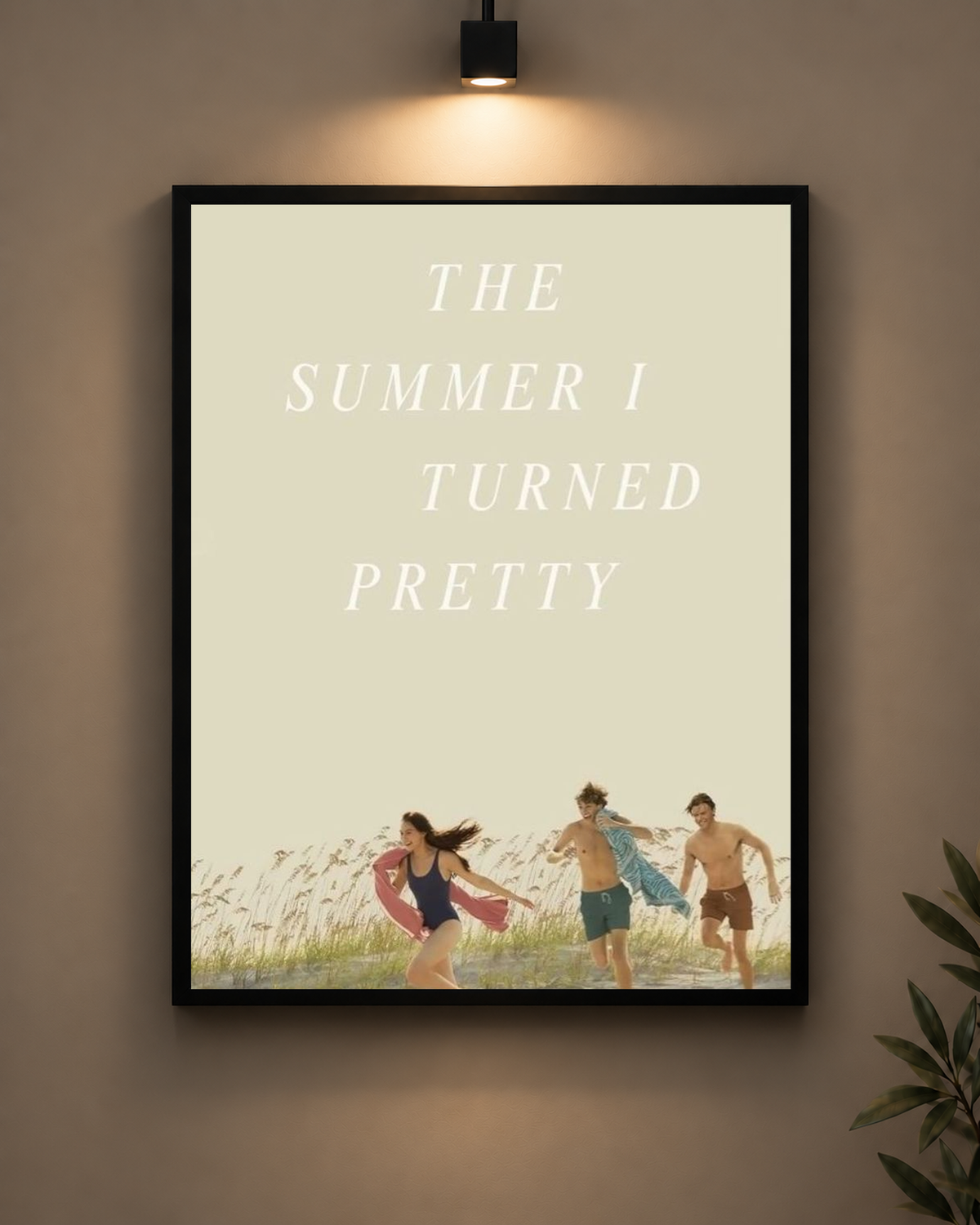 The Summer I Turned Pretty Frame in black frame - PrintIt