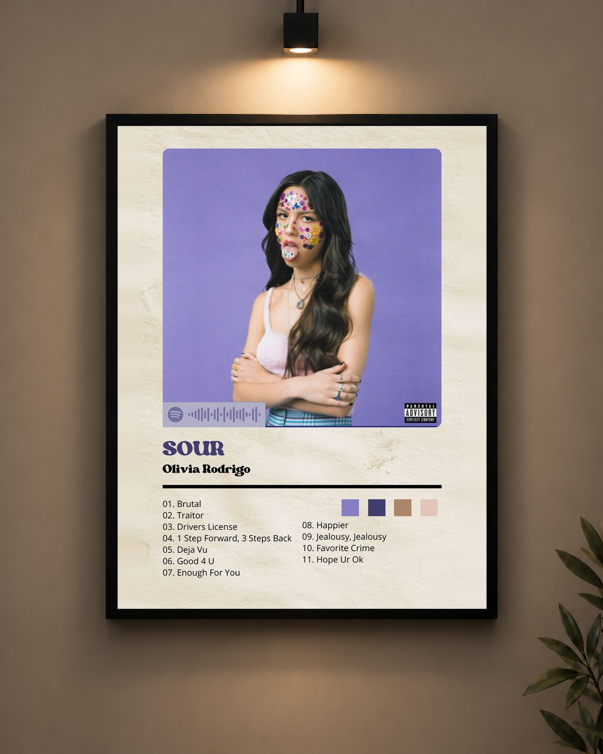 Sour Frame in black frame - PrintIt
